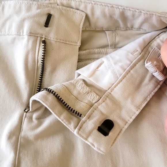 Cat & Jack School Uniform Pants Adjustable Waist Beige 5 New - Picture 4 of 12